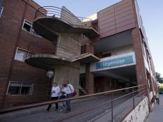 Urgencias en el Hospital Obispo Polanco de Teruel.