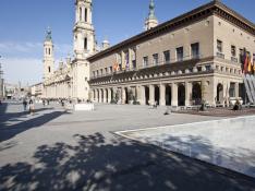 Fachada del Ayuntamiento de Zaragoza