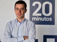 El periodista zaragozano Jesús Morales, nuevo subdirector de '20minutos'.