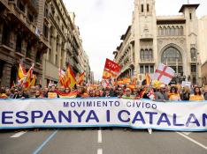 Tabarnia reúne a 15.000 personas en Barcelona