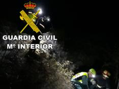 La Guardia Civil rescata a un senderista herido en la Vía Ferrata de Formiche Alto
