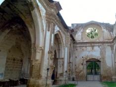 Ruinas de la iglesia del Monasterio de Piedra