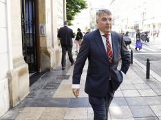 Agustín Martínez, abogado de La Manada, este viernes en Zaragoza