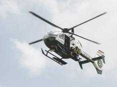 Imagen de archivo del helicóptero, que ha actuado en los dos rescates de este domingo