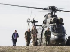 Maniobras Trident Juncture de la OTAN en la Base Aérea de Zaragoza en noviembre de 2015.