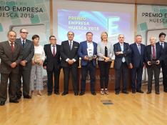 Celebración de los Premios Empresa Huesca 2018 en Walqa.