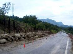 La DPH abre la circulación entre Torre la Ribera y Villacarli tras reparar los daños de un deslizamiento