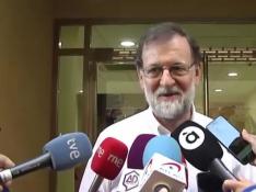 Rajoy se incorpora al trabajo sin nervios: "Vuelvo a donde estaba"