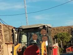 Este tractor fue robado en Pozuelo de Aragón el pasado 1 de julio.