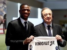 Vinicius Junior: "Con humildad, enseñaré que estoy preparado para jugar en el Real Madrid"