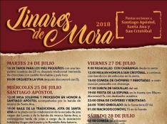 El programa de las fiestas 2018 de Linares de Mora contiene un gran abanico de posibilidades para pequeños y mayores