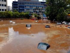 Registradas inundaciones a causa de las fuertes lluvias en la zona norte de Atenas