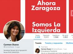 Dueso presenta su eslogan y su logotipo para las primarias del PSOE en Zaragoza