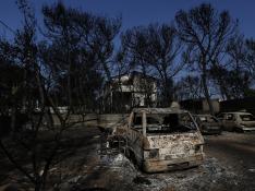 La cifra oficial de fallecidos por los incendios en Grecia se eleva a 91