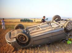 Una fallecida en la A-1307 en Belchite eleva a 5 las muertes en las carreteras aragonesas en agosto