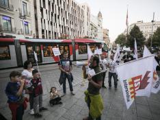 Cinco de las últimas seis Fiestas del Pilar han tenido amenazas de huelgas del transporte