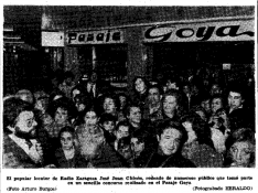 A mediados de los 70 el pasaje Goya era un gran centro comercial de éxito