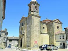 La iglesia de Santa Águeda en Sierra de Luna