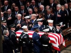 Dirigentes de todo el mundo se dan cita en el funeral de Estado de Bush padre