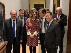 Lambán, este jueves en Madrid junto a Susana Díaz y otros dirigentes autonómicos