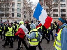 Siete detenidos en París en el inicio de las protestas de los 'chalecos amarillos'