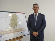 Alejandro Ibrahim, director del aeropuerto de Teruel.