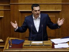 Tsipras aprueba la cuestión de confianza tras romperse la coalición en Grecia