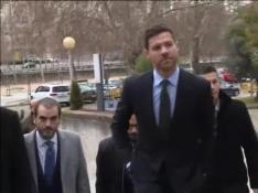 Xabi Alonso llega a la Audiencia Provincial