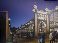 Obras del Mercado Central de Zaragoza