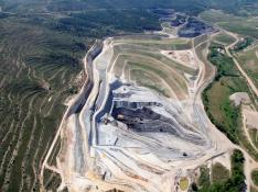 La mina Mi Viña, en Estercuel, en proceso de restauración