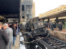 Al menos 20 muertos y 40 heridos por un accidente en la estación de El Cairo