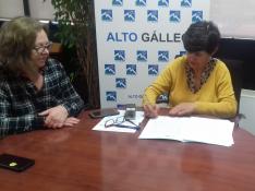 Comarca y Calibo han firmado un acuerdo para promover el aragonés.