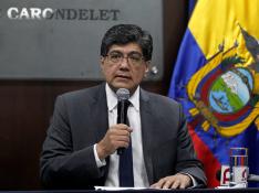 El ministro de Asuntos Exteriores de Ecuador, José Valencia