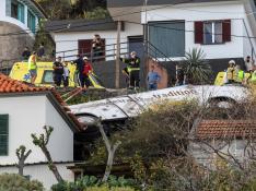Accidente de un autobús turístico en Madeira.