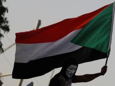 A Sudanese protester  (31623659)