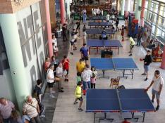 Más de 80 jugadores de ping pong miden su habilidad este domingo en el X Torneo de Tenis de Mesa de Los Porches del Audiorama