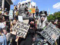 Jóvenes europeos exigen en las calles medidas contra el cambio climático