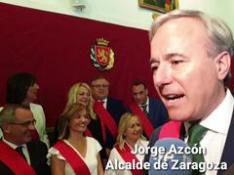 Jorge Azcón, nuevo alcalde de Zaragoza