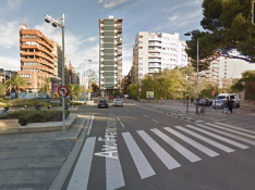 La avenida de Goya, a la altura de la calle Ruiz Anglada, será una de las zonas con obras.