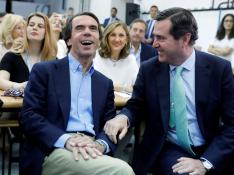 Aznar y el presidente de la CEOE