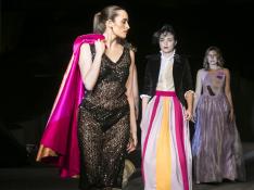 La moda inspirada en Goya se hace hueco en la plaza del Pilar