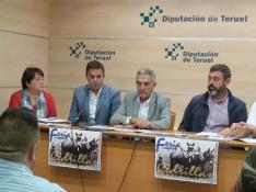 Presentación de la Feria Ganadera de Cedrillas en la Diputación Provincial.