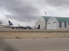 Instalaciones del aeropuerto de Teruel