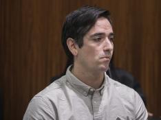 Rodrigo Lanza durante el juicio