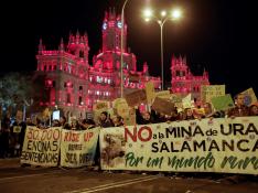 Marcha por el clíma en Madrid.