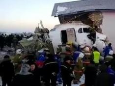 Al menos 15 muertos en un accidente aéreo en Kazajistán