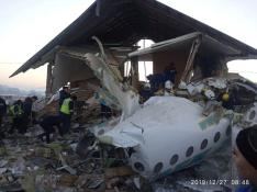 Accidente aéreo en Kazajistán