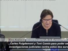 El Europarlamento inicia el proceso para debatir si retira la inmunidad a Puigdemont y Comín