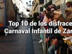 El top 10 de los disfraces del Carnaval Infantil de Zaragoza