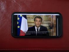 Macron speech on TV regarding Coronavirus